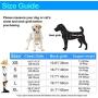 Supet Dog Harness, No Pull Dog Harness Puppy Harness Front Clip Pet Vest Harness with Handle Adjustable Dog Padded Harness 28M Reflective Oxford Comfortable Dog Harness for Outdoor Training Walking