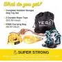 Outdoor Hanging Bungee Dog Toy - Interactive Tether Tug Toy for Pitbull & Small to Large Dogs - Durable Tugger for Safe & Fun Solo Play - Ideal for Exercise & Tug of War - 2 Strong Rope Toys Included Outdoor Hanging Bungee Dog Toy - Interactive Tether Tug Toy for Pitbull & Small to Large Dogs - Durable Tugger for Safe & Fun Solo Play - Ideal for Exercise & Tug of War - 2 Strong Rope Toys Included