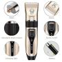 Kartice Dog Hair Clippers, Pet Hair Clippers Kit, Cordless Low Noise Rechargeable Dog Grooming Shaver Clippers with Nail Kits Scissors Comb for Dogs, Cats, Pets