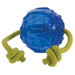 Hero Freezies Dog Toy, Durable Soft Rubber, Fill with Water & Freeze, Tug & Toss Ball
