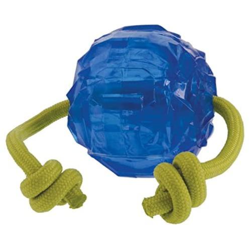 Hero Freezies Dog Toy, Durable Soft Rubber, Fill with Water & Freeze, Tug & Toss Ball