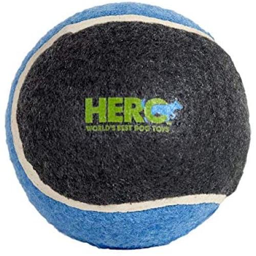 Hero Action, Large Solid Tennis Ball Dog Toy, Floating Fetch Ball
