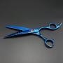 Kingstar Titanium Plating 7.0in. Professional Pet Scissors,Curved Scissors,Dog Curved Shears,Dog Grooming,Down-Pointed Curved Scissors