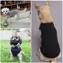 TOLOG 4 Pack Dog T-Shirt Pet Summer Shirts Puppy Clothes for Small Medium Large Dog Cat，Soft and Breathable Cotton Outfit Apparel