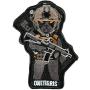 OneTigris K9 Patch Dog Morale Patch for Vest Harness Collar Leash (Black Labrador)