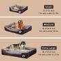 CPG DOTS Dog Bed, Super Soft Pet Sofa Bed Pillow Cats Bed, Non Slip Bottom Pet Lounger, Self Warming and Breathable Premium Pet Bedding