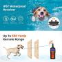 IOKHEIRA Dog Shock Collar with Remote for Large Dogs Waterproof Training Collar Rechargeable Receiver with Shock Vibration Beep Modes, 1800 Ft Remote Range Collars for Medium Large Dog