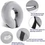 WANTRYAPET Protective Inflatable Collar, Inflatable Comfy Cone for Dogs and Cats, Soft Dog Cone After Surgery Pet Recovery Collar Prevent Dogs from Biting & Scratching WANTRYAPET Protective Inflatable Collar, Inflatable Comfy Cone for Dogs and Cats, Soft Dog Cone After Surgery Pet Recovery Collar Prevent Dogs from Biting & Scratching