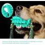 Barley Ears Dog Toothbrush, Cactus Shaped Dog Chew Toys with Natural Cotton Rope, Durable Rubber Puppy Teeth Cleaning Chew Toys for Small Medium and Large Dogs Barley Ears Dog Toothbrush, Cactus Shaped Dog Chew Toys with Natural Cotton Rope, Durable Rubber Puppy Teeth Cleaning Chew Toys for Small Medium and Large Dogs