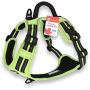 CUDDLY PET, Dog Harness No Pull, Walking Pet Harness with 2 Metal Rings and Handle Reflective Breathable Oxford Soft Vest Easy Control Front Clip Harness for Small Medium Large Dogs