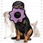 TUFFY-Worlds Tuffest Soft Dog Toy- Ultimate Gear Ring-Squeakers-Multiple Layers.Made Durable,Strong & Tough.Interactive Play(Tug,Toss & Fetch).Machine Washable & Floats