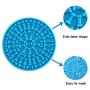 FADDA Dog Lick Mat Dispensing Mat with Suction, Slow Feeder, Lick Pad Suction to Wall for Pet Bathing Grooming Training