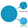 FADDA Dog Lick Mat Dispensing Mat with Suction, Slow Feeder, Lick Pad Suction to Wall for Pet Bathing Grooming Training