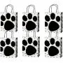 Dog Gift Bags Paw Prints 6 Count - Bags Only (Medium, Glossy Paws) Dog Gift Bags Paw Prints 6 Count - Bags Only (Medium, Glossy Paws)