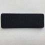 uuKen Service Dog Patch PVC Gold Yellow 6x2 inches Hook Back K9 Working Dog in Training PVC Military Tactical for Tactical Vest Harness K9 Collar (Black and Yellow, 6''x2'')