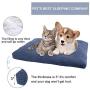 JOEJOY Dog Bed Crate Pad with Removable Washable Cover, 24/30/36 inches Sleeping Mattress Corduroy Ultra Soft Cotton Anti-Slip Dog Mat Durable Pet Cushion for Small Medium Large Dogs