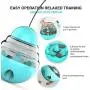 PAOPO Cat Slow Feeder Ball,Cat Food Dispenser Slow Eating Interactive Cat Toy Ball Detachable Tumbler Shaped Pet Treat Ball