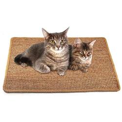 Liyahog Cat Scratching Mat, Natural Sisal Mat, Protect Carpets and Sofas