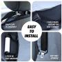 Bench Car Seat Cover Protector Pet Car Seat Cover for Dogs Fits for Cars, Trucks & SUVs