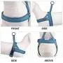 Creation Core Adjustable Dog Harness Mesh Padded Breathable Reflective Nylon Pet Vest Easy to Walk, Blue XXS Creation Core Adjustable Dog Harness Mesh Padded Breathable Reflective Nylon Pet Vest Easy to Walk, Blue XXS