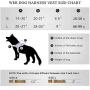 GZWER Waterproof Durable Molle Dog Harness Vest Military Tactical Service Dog Hunting Vest