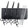 TIJERAS Pet Dog Grooming Chunker Scissors Kit - 4 Pcs