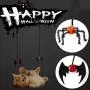 Halloween 2 Pcs Cat Kitten Toys, Flying Finger Pet Toys with Bat Spider Design, Cat Halloween Elastic Springs Finger Teaser Toys, Interactive Pet Teaser Toy with Bell, Cats Scratchers Accessories Halloween 2 Pcs Cat Kitten Toys, Flying Finger Pet Toys with Bat Spider Design, Cat Halloween Elastic Springs Finger Teaser Toys, Interactive Pet Teaser Toy with Bell, Cats Scratchers Accessories