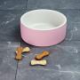 Magisso 90200 Water Bowl Natural Cooling Ceramic Keeps Water Cold, 20 cm Diameter, 1.8 litres, Pink