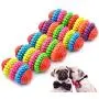 Ychaoya 5 PCS Colorful Swivel TPR Pet Toys, Random Color Delivery Ychaoya 5 PCS Colorful Swivel TPR Pet Toys, Random Color Delivery