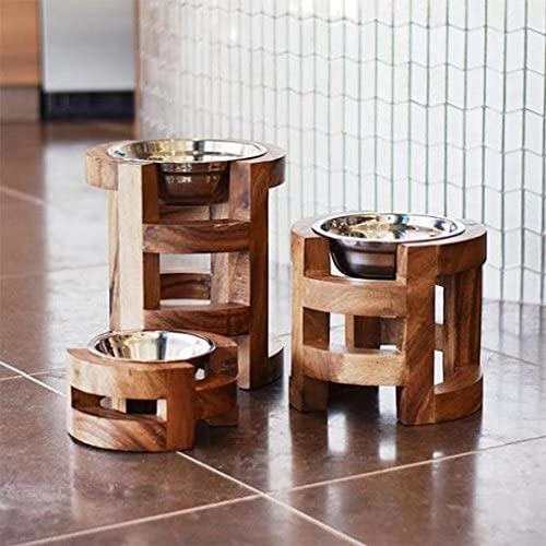 Unleashed Life Elevated Feeder - Raised Dog & Cat Food Bowl