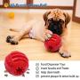 Hestarpet 6PCS Dog Squeaky Toys Pet Squeaky Balls for Dogs Non-Toxic Small Medium Large Dogs Fetch Toys for Dogs TPR Rubber Puppy Toys Spikey Dog Chew Toys for Small Medium Dogs