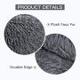 MIXJOY Calming Dog Bed for Small Medium Large Dogs, Faux Fur Donut Cat Puppy Bed, Self Warming Indoor Sleeping Pet Bed, Washable Anti-Anxiety Dog Cushion Multiple Color