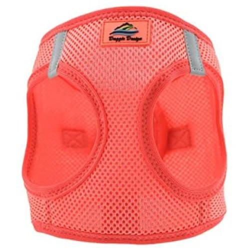 Doggie Design American River Step In Wrap Up Ultra Choke-Free Mesh Dog Harness with Safe Night Walking Reflective Strips (Soft Mesh Polyester, Machine Wash and Line Dry)