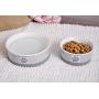 Bone Dry Paw Patch & Stripes Ceramic Pet Bowl & Canister Collection
