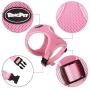 BINGPET Small Dog Harness and Leash - Soft Puppy Vest for Cat, Pink