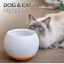 ALL FUR YOU Wobbling Moving Food Bowls. Slow Feeder Dog Bowl Cat Bowl Fun Feed Slower Eating Puzzle Maze Extra Challenge Promotes Healthy Eating Foraging for Dogs to Slow Down Eating Large and Small
