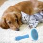 Depets Self Cleaning Slicker Brush, Pet Grooming Shedding Brush for Dogs and Cats - Easy to Remove Loose Undercoat, Pet Massaging Tool Suitable for Pets with Long or Short Hair