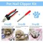 Bowwow & Meow Dog Nail Clippers and Trimmer with Safety Guard to Avoid Over-Cutting Nails