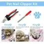 Bowwow & Meow Dog Nail Clippers and Trimmer with Safety Guard to Avoid Over-Cutting Nails