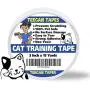Cat Scratch Deterrent Tape | Clear Double Sided Tape | Anti Scratch | 3 In x 15 Yds | by Teegan Tapes Cat Scratch Deterrent Tape | Clear Double Sided Tape | Anti Scratch | 3 In x 15 Yds | by Teegan Tapes