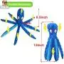 Dog Plush Squeaky Toys,Indestructible Dog Rope Chew Toys,Toys for Small Medium Dogs,Octopus Interactive Pet Toy for Puppy Teething Cleaning