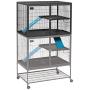 MidWest Homes for Pets Deluxe Ferret Nation Small Animal Cages, Ferret Nation Cages Include 1-Year Manufacturing Warranty