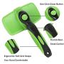 smartelf Pet Grooming Brush Self Cleaning Slicker Brushes for Dogs and Cats Long & Thick Hair Best Pet Shedding Tool for Grooming Loose Undercoat,Tangled Knots & Matted Fur