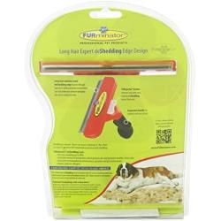 FURminator Long Hair deShedding Tool for Dogs, Giant