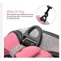 Reflective Dog Harness Nylon Pitbull Pug Small Medium Dog Harness Vest Bling