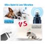 isYoung Dog Nail Grinder with LED Light, Upgraded 2-Speed Rechargeable Pet Nail Trimmer, Powerful Quiet Electric Painless Paws Grooming & Smoothing for Small Medium Large Dogs and Cats