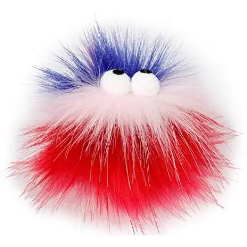 All For Paws Furry Ball Fluffy Ball Catnip Toy, Pink, 1 kg All For Paws Furry Ball Fluffy Ball Catnip Toy, Pink, 1 kg
