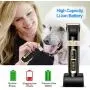 CAHTUOO Dog Clippers 2-Speed Heavy Duty Professional Pet Grooming Clippers Kit Rechargeable Cordless Quiet Pet Hair Shaver for Small and Large Dogs Cats and Other Pets CAHTUOO Dog Clippers 2-Speed Heavy Duty Professional Pet Grooming Clippers Kit Rechargeable Cordless Quiet Pet Hair Shaver for Small and Large Dogs Cats and Other Pets