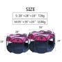 Horing Pop Up Tent Pet Playpen Carrier Dog Cat Puppies Portable Foldable Durable Paw Kennel