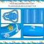 Aiseve Premium Dog Float, Durable Summer Swimming Dog Pool Paw Inflatable Raft